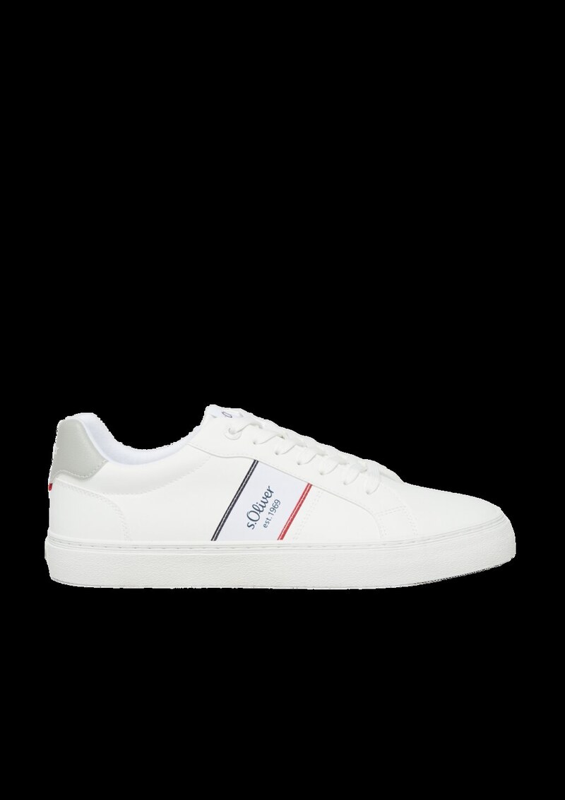 Sneaker in Leder-Optik