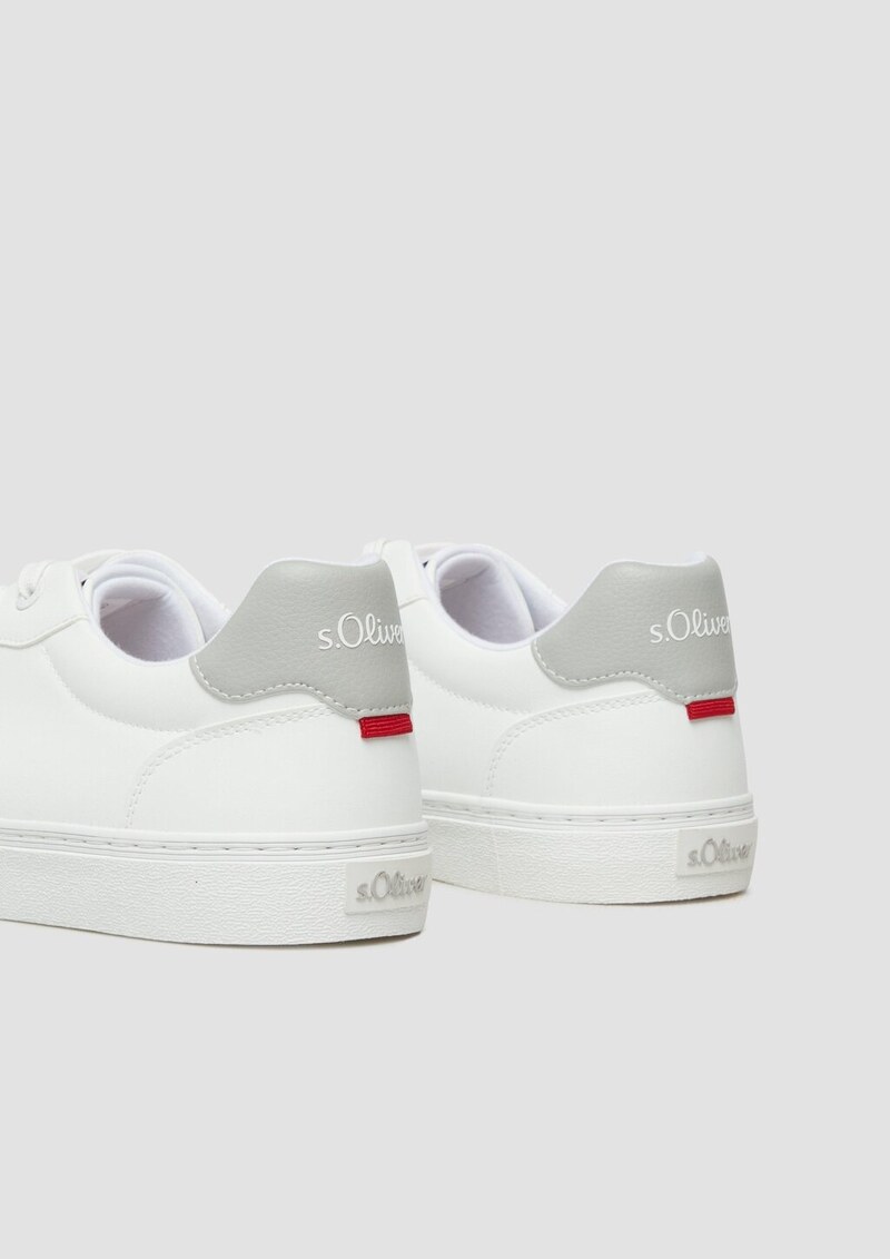 Sneaker in Leder-Optik