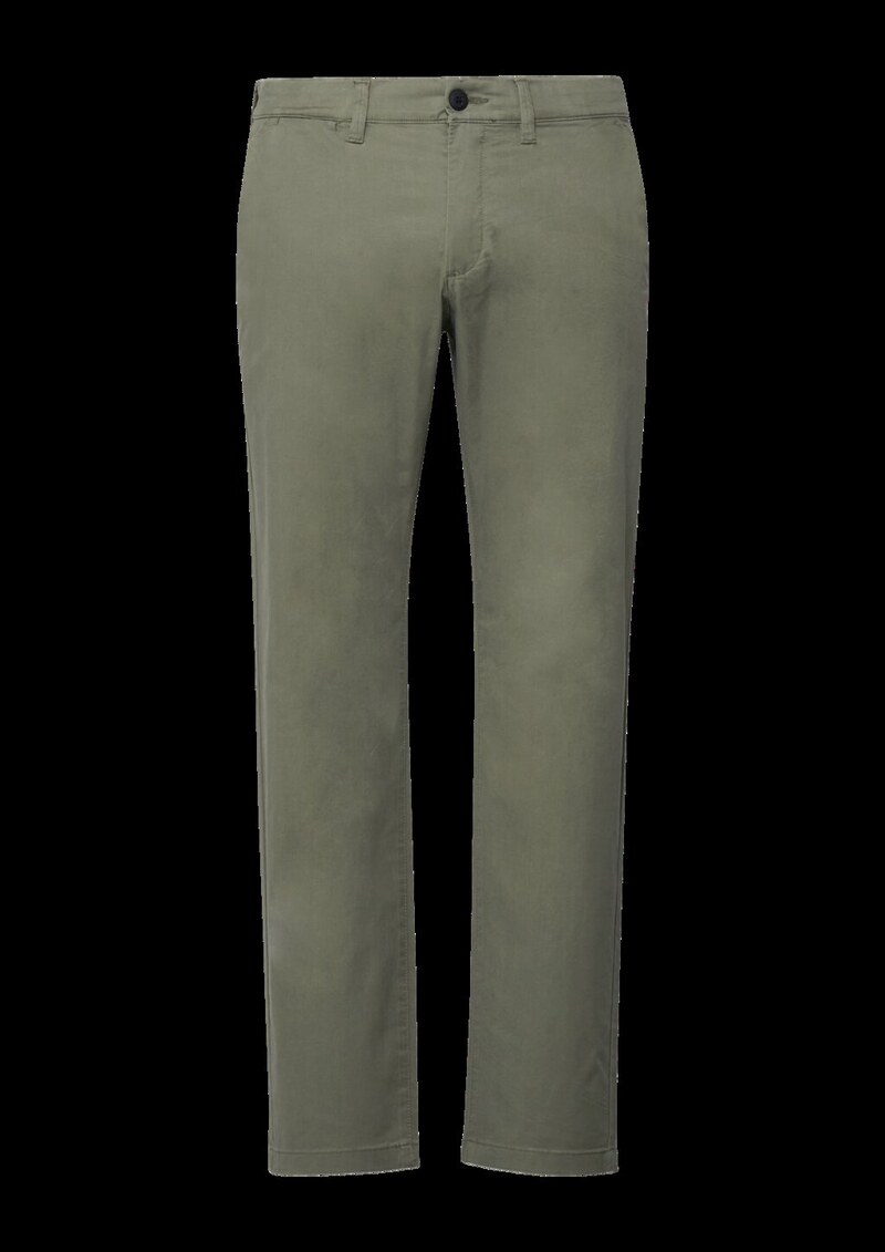 Elastische Hose aus feinem Baumwollstretch