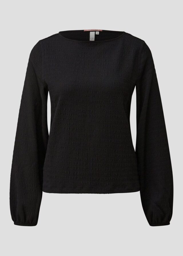 Shirt aus strukturierter Ware