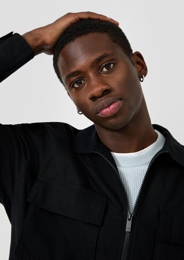 Overshirt in Baumwoll-Ribstop