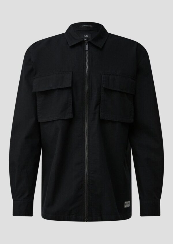 Overshirt in Baumwoll-Ribstop