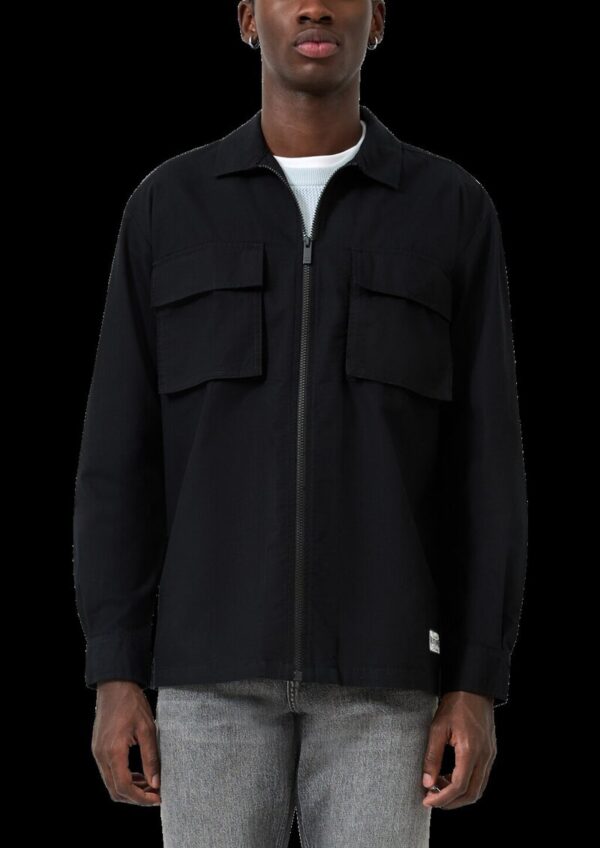 Overshirt in Baumwoll-Ribstop