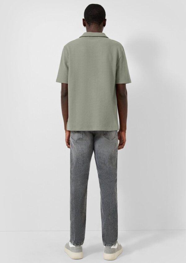 Gestricktes Poloshirt