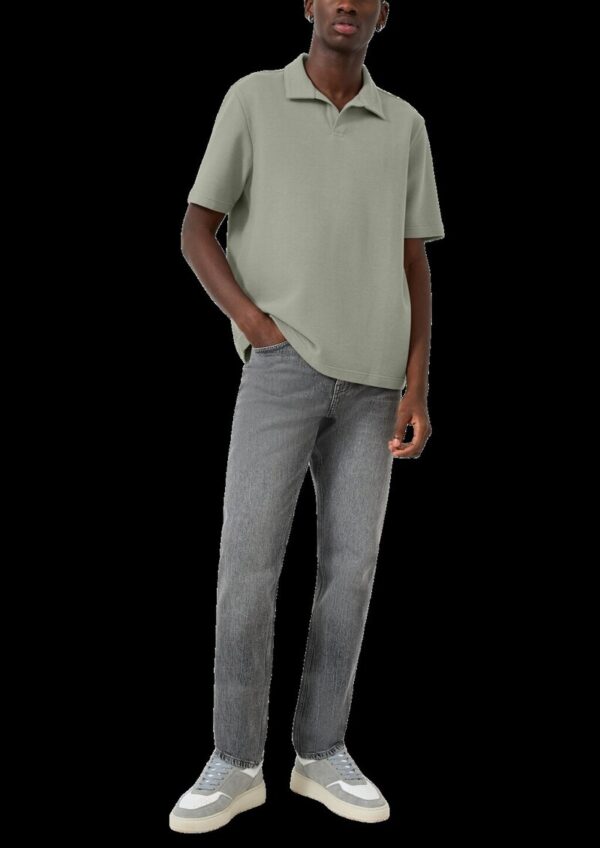 Gestricktes Poloshirt