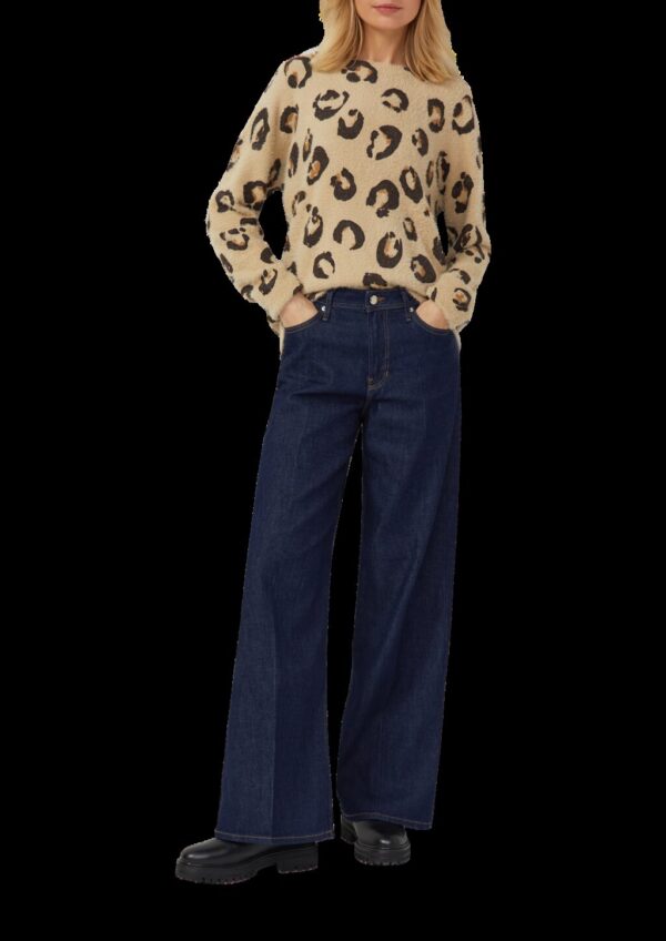 Strickpullover in Regular Fit mit weicher Strickqualität