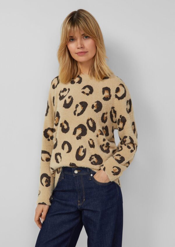 Strickpullover in Regular Fit mit weicher Strickqualität