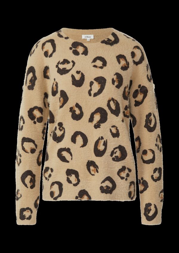 Strickpullover in Regular Fit mit weicher Strickqualität