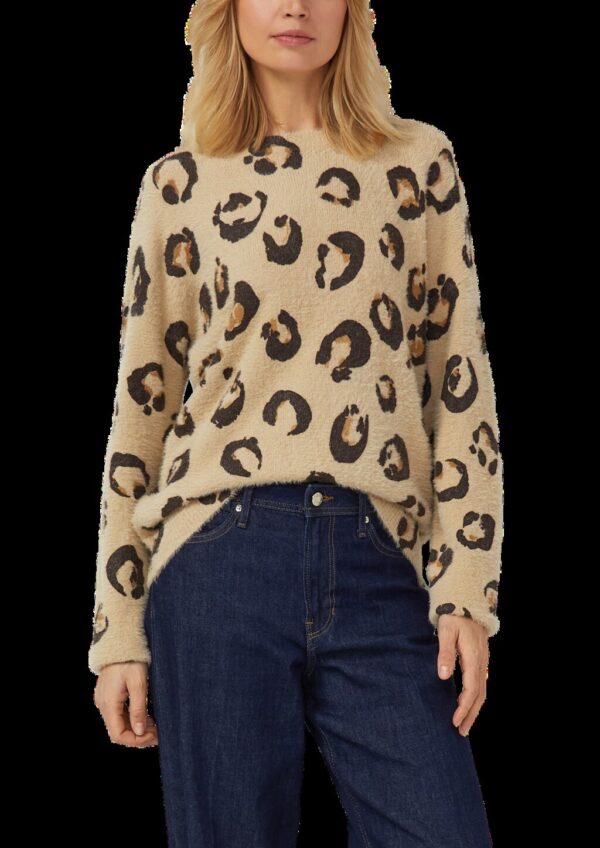 Strickpullover in Regular Fit mit weicher Strickqualität