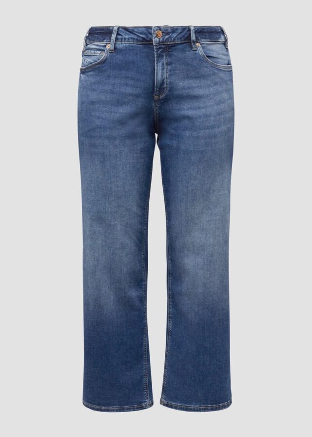 Jeans / Slim Fit / Mid Rise / Wide Leg