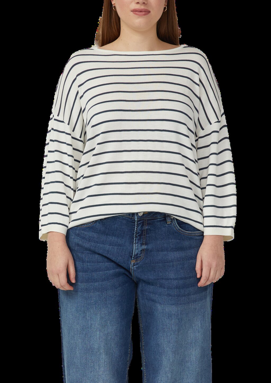 Leichter Strickpullover aus Viskosemix