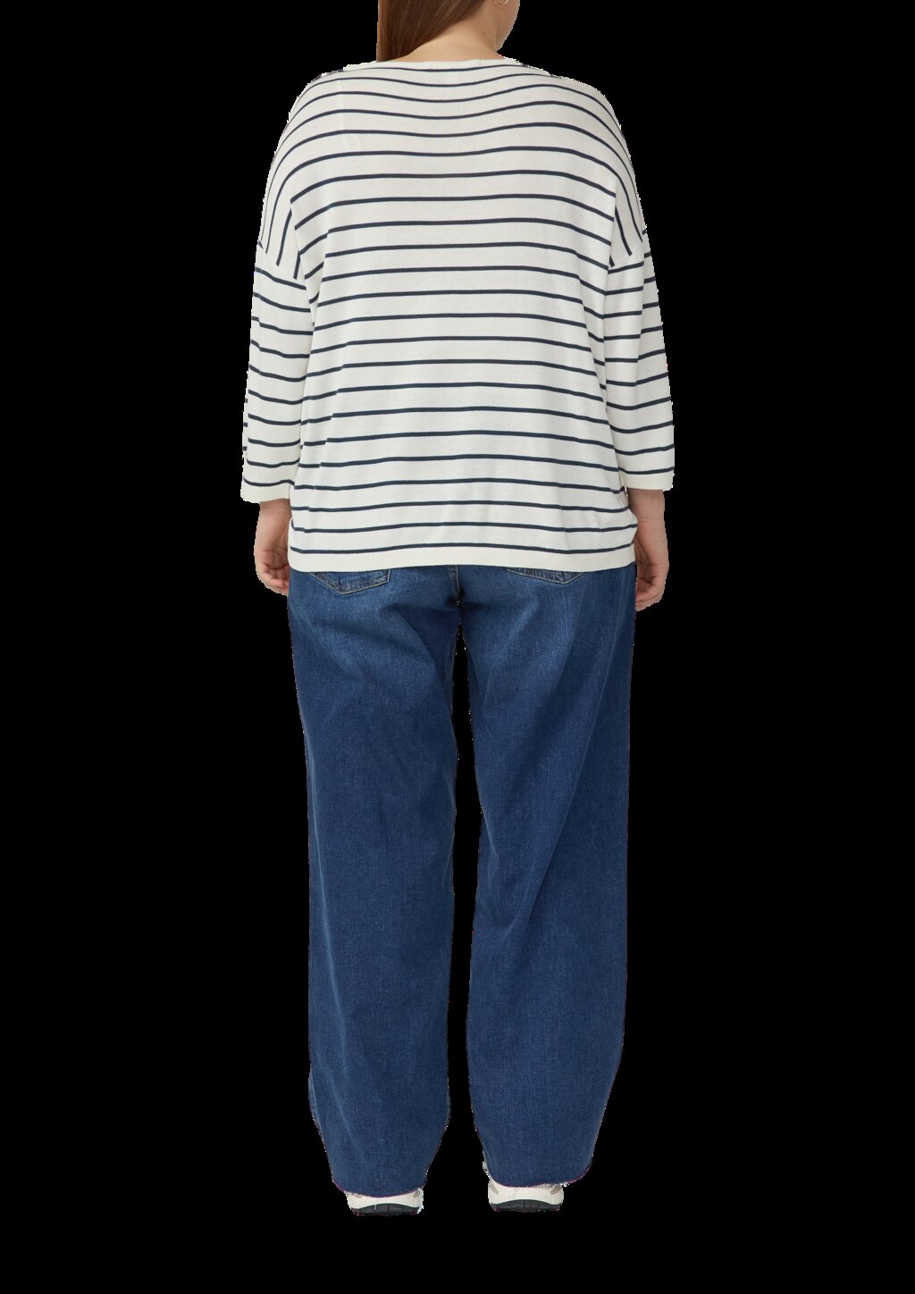 Leichter Strickpullover aus Viskosemix