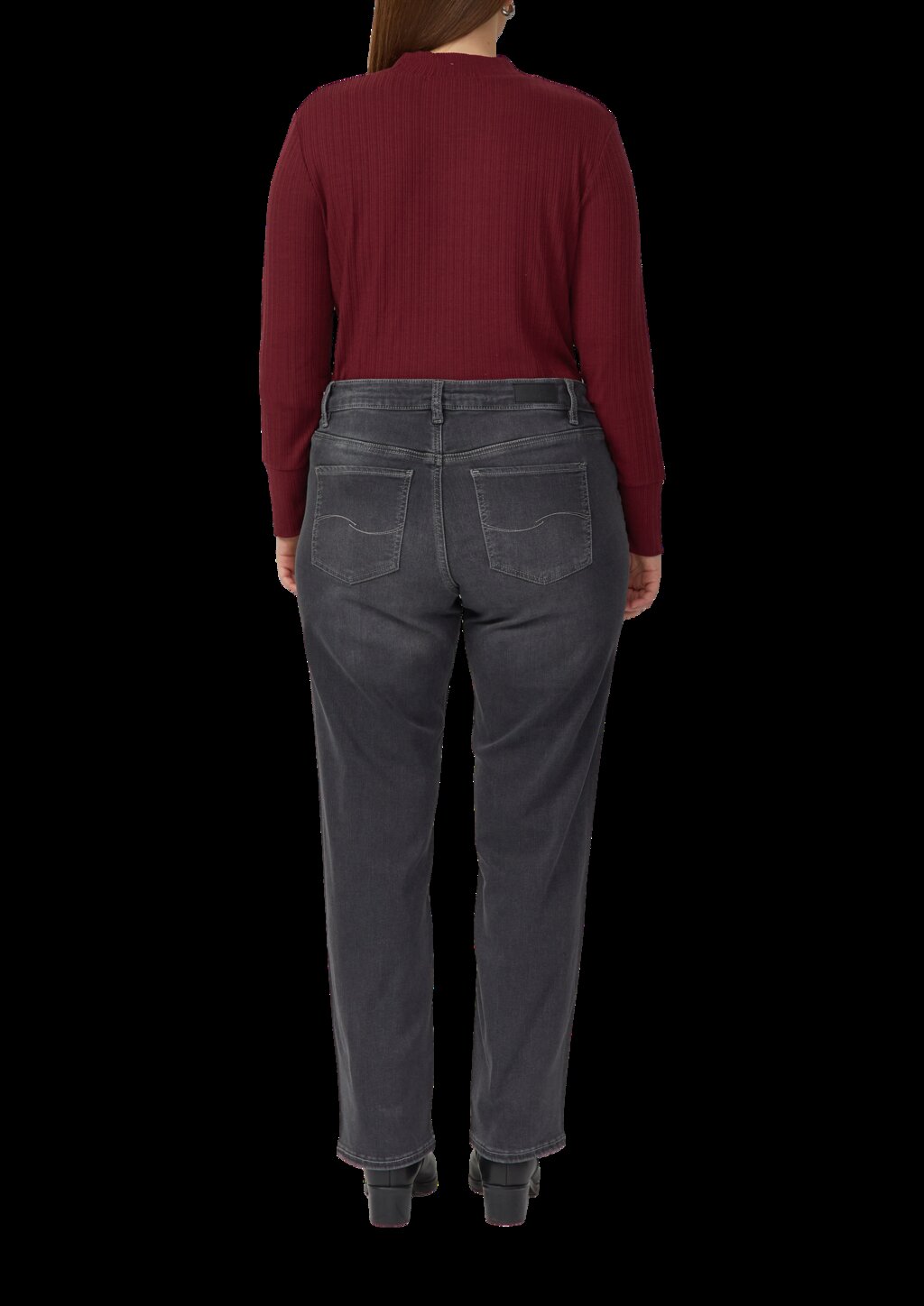 Jeans / Slim Fit / Mid Rise / Straight Leg