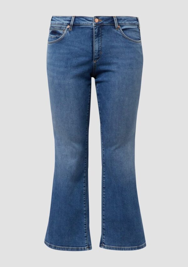 Jeans / Slim Fit / Mid Rise / Flared Leg