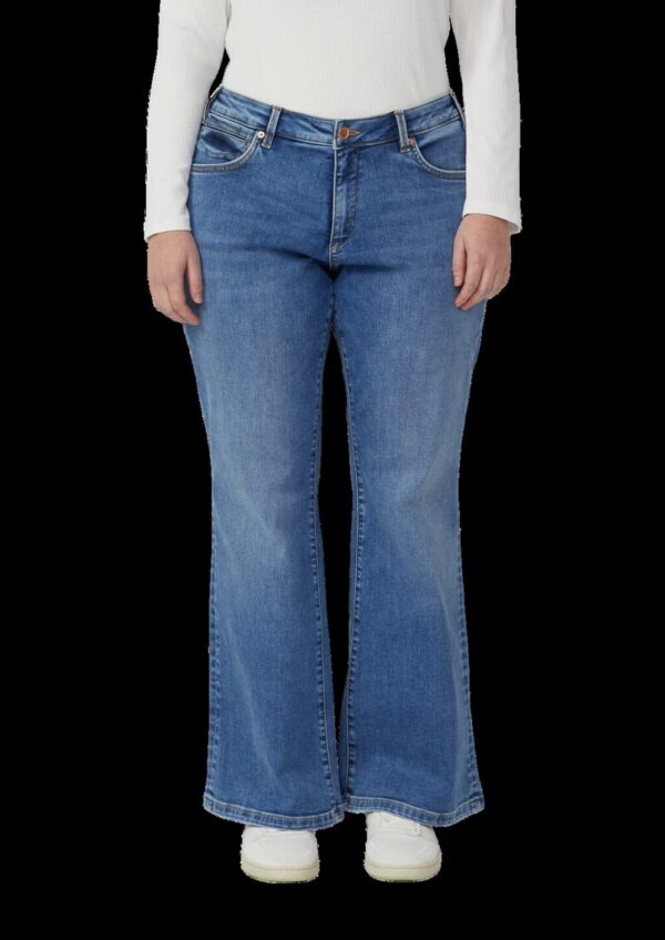 Jeans / Slim Fit / Mid Rise / Flared Leg