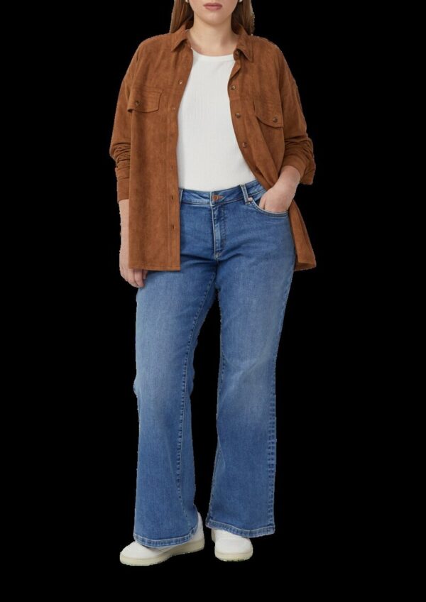 Jeans / Slim Fit / Mid Rise / Flared Leg