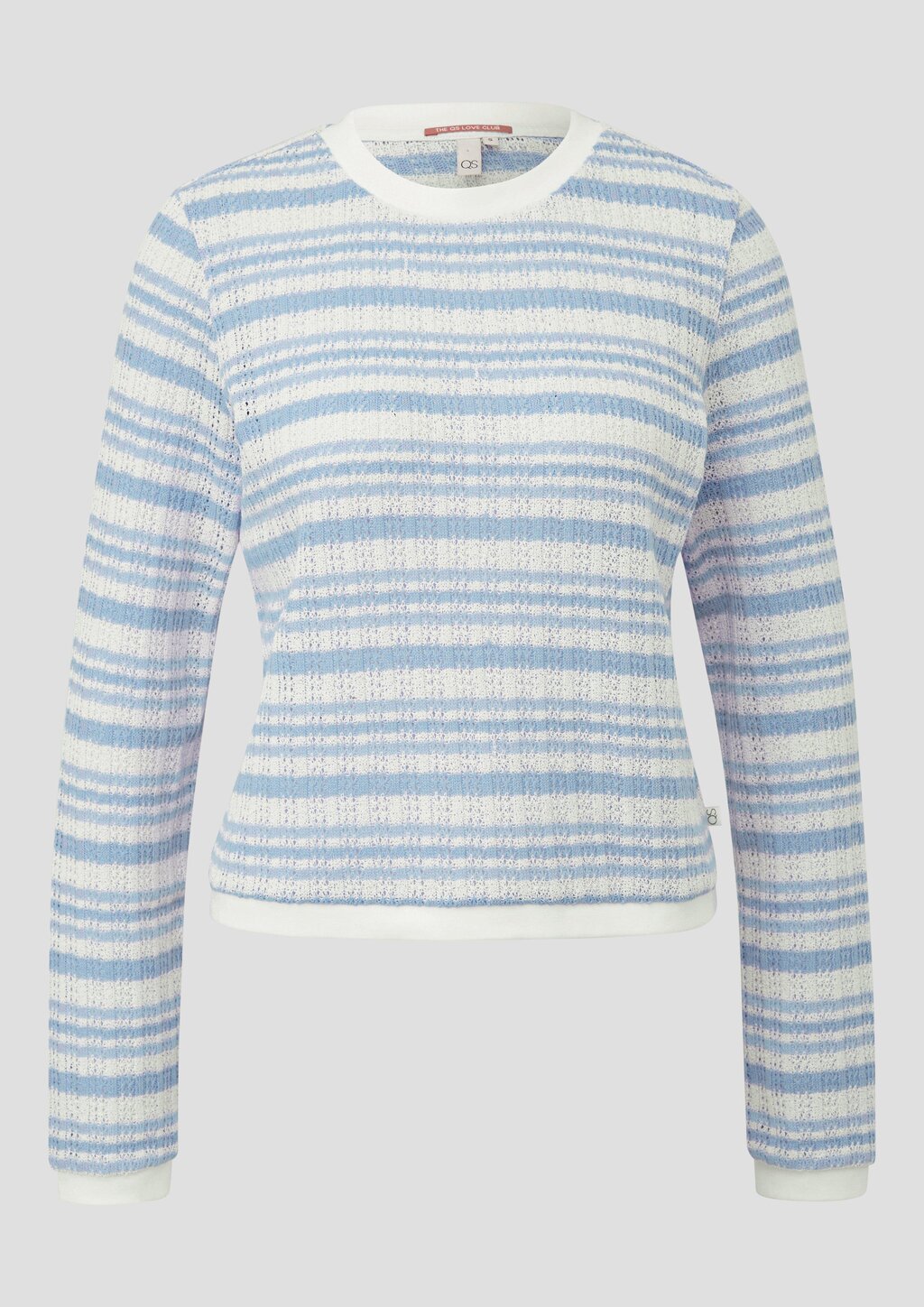 Longsleeve mit Ajourmuster