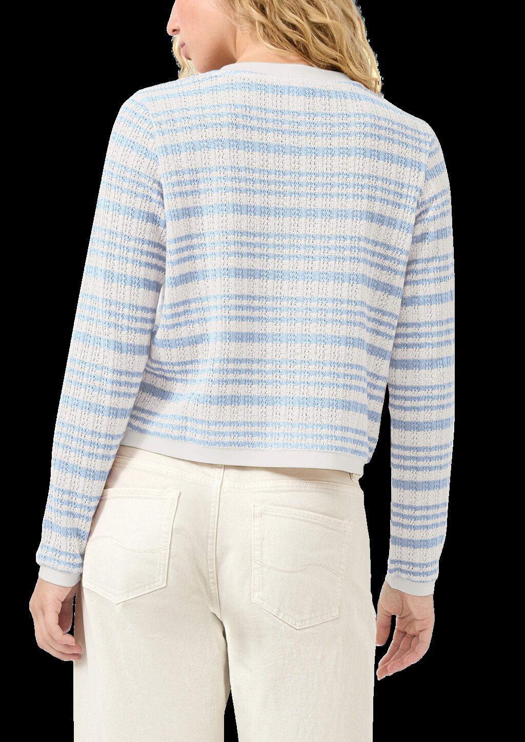 Longsleeve mit Ajourmuster