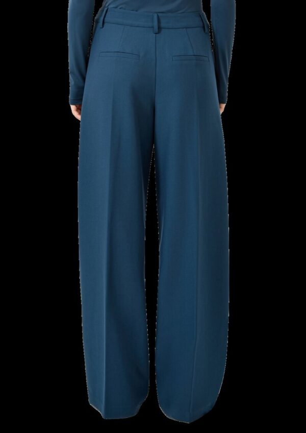 Wide Leg Hose mit Bundfalten