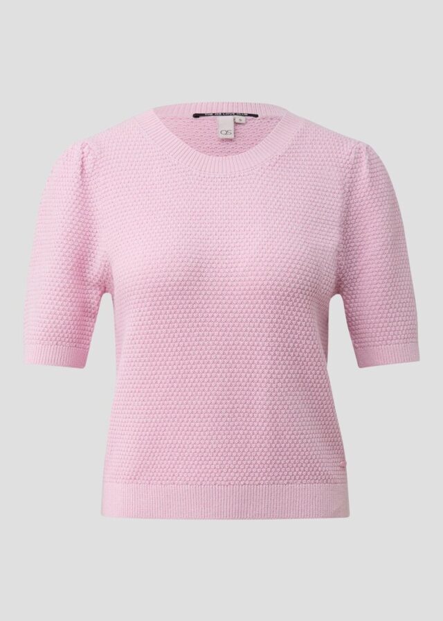 Strukturierter Pullover