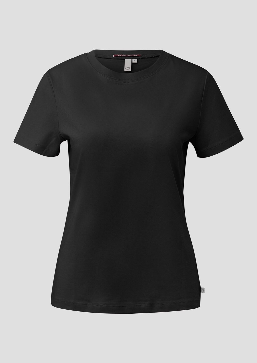 Basicshirt aus Baumwolle im Regular Fit