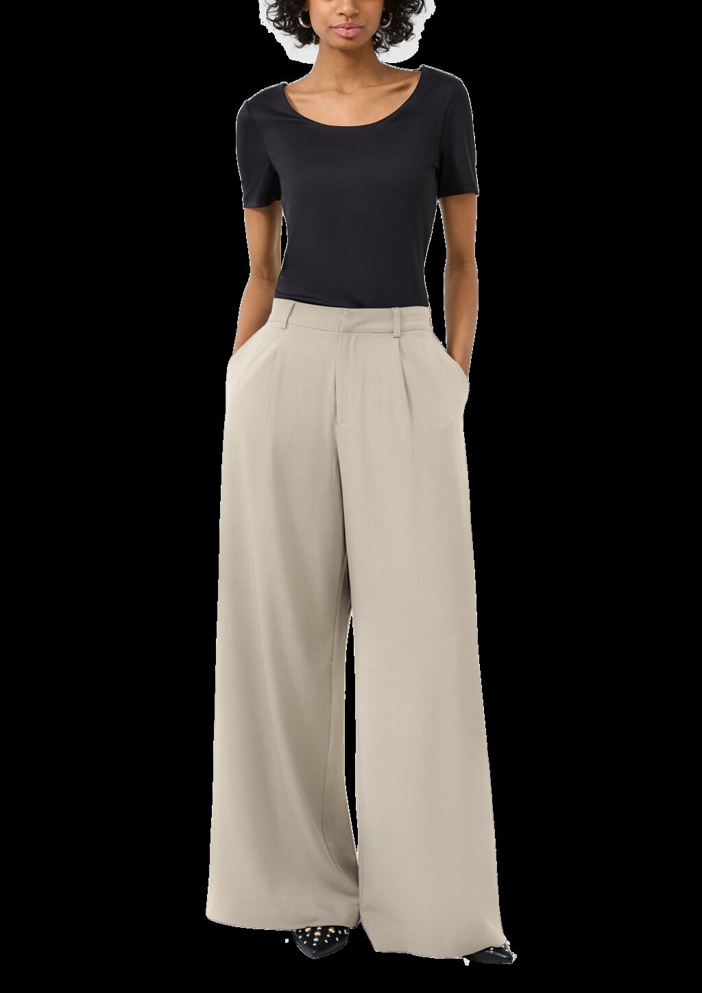 Bundfaltenhose | QS x Vanessa Mai