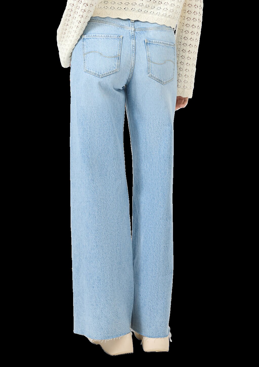 Jeans Catie / Slim Fit / Mid Rise / Wide Leg