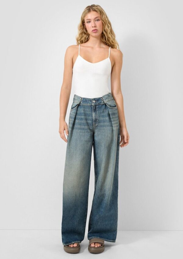 Jeans / Wide Fit / High Rise / Wide Leg