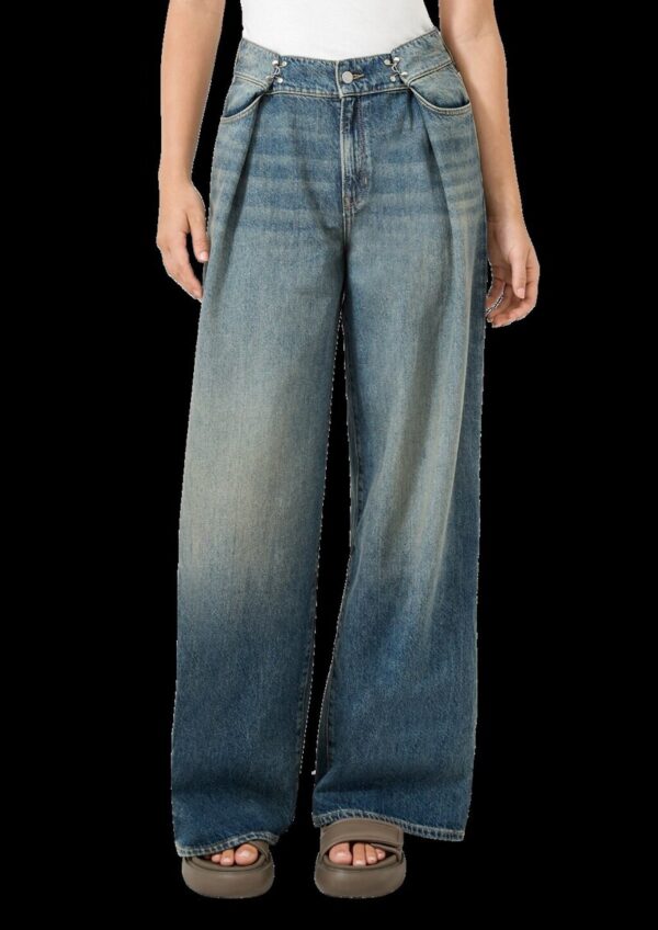 Jeans / Wide Fit / High Rise / Wide Leg