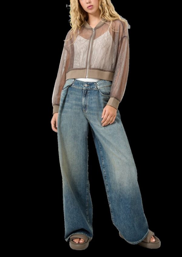 Jeans / Wide Fit / High Rise / Wide Leg