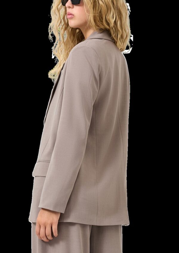 Blazer im Regular Fit mit tiefem Revers