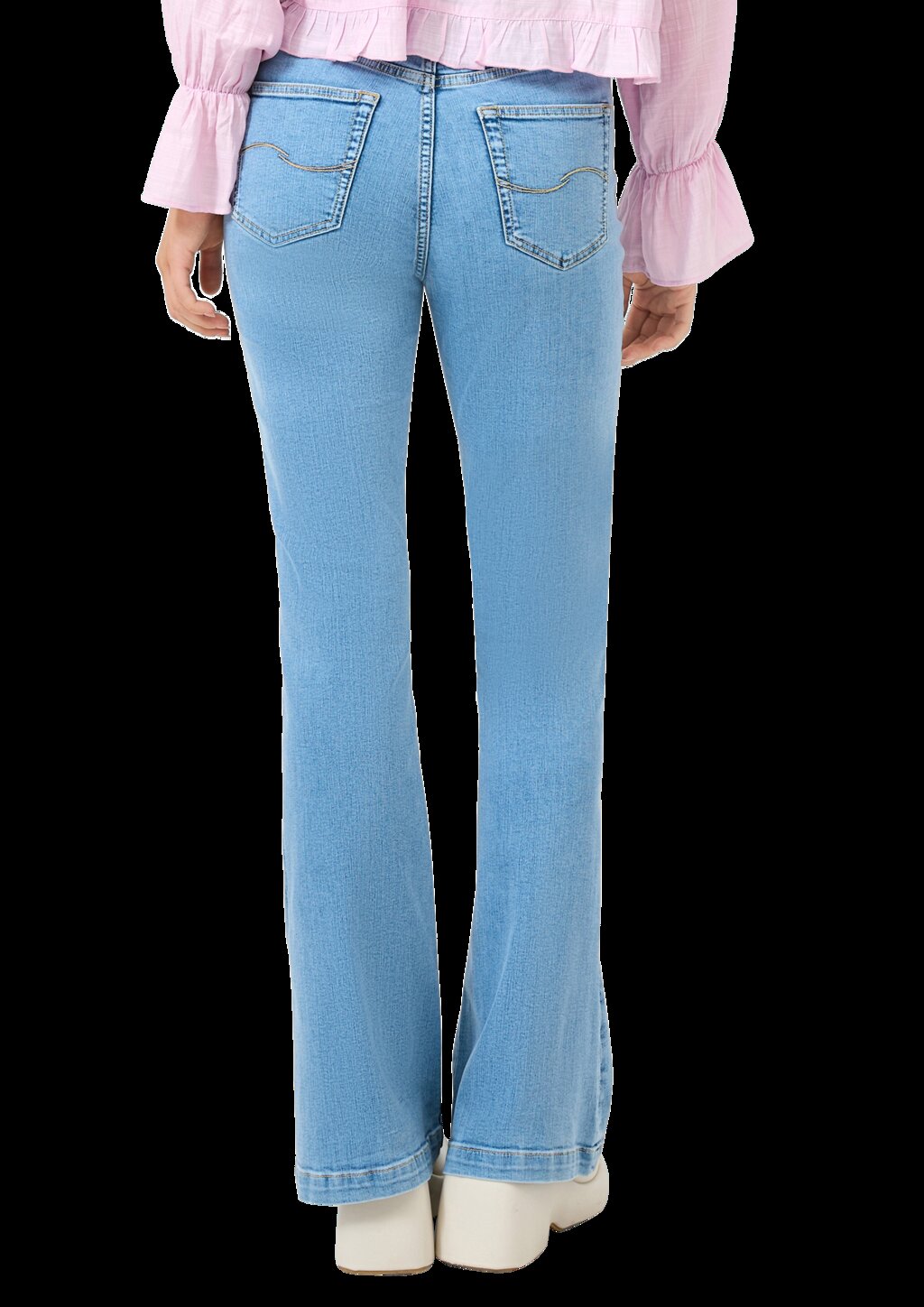 Jeans Reena / Slim Fit / High Rise / Flared Leg