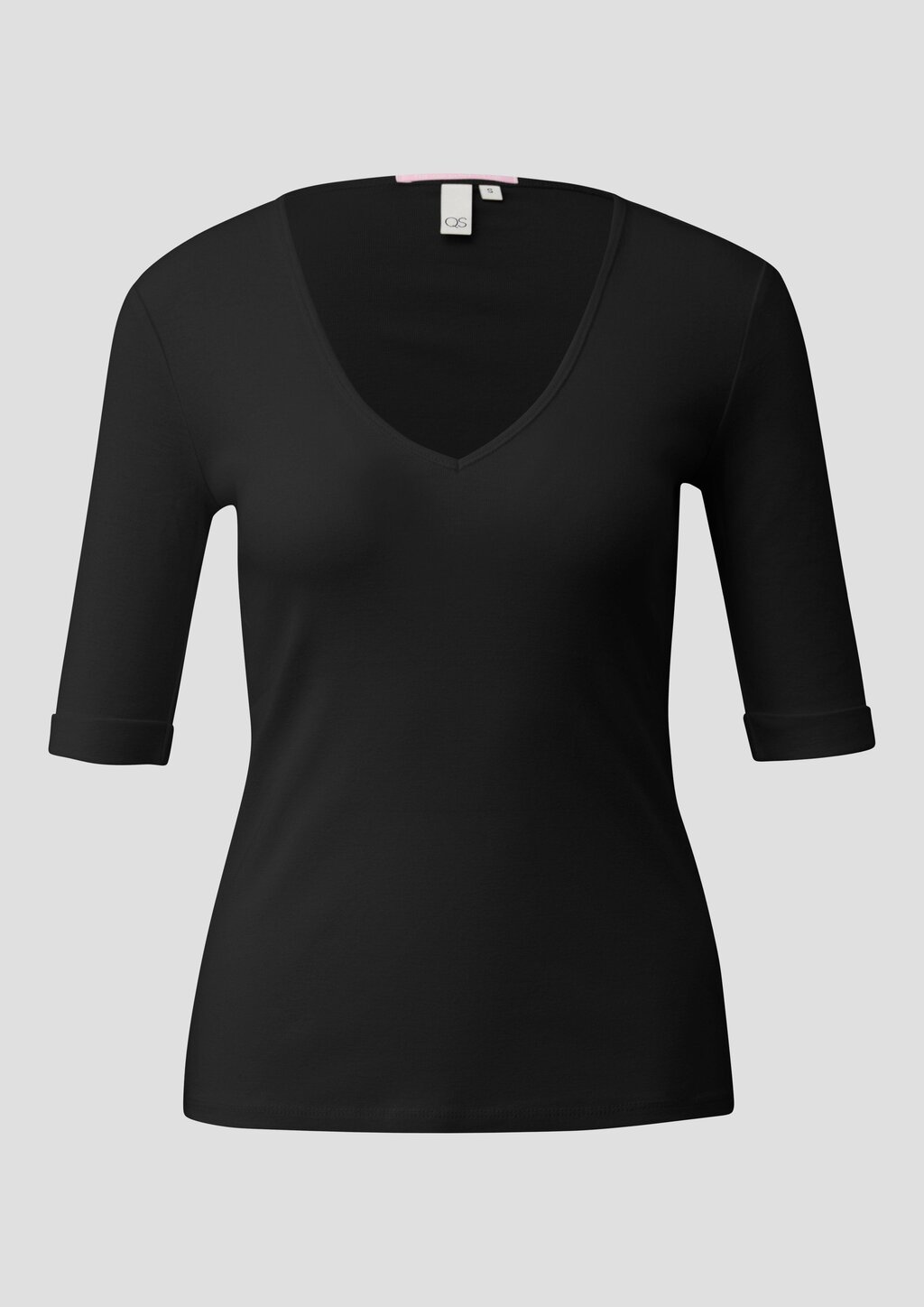 T-Shirt mit V-Ausschnitt