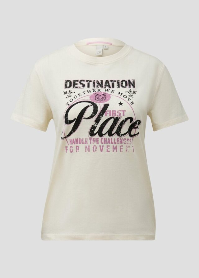 T-Shirt mit Frontprint