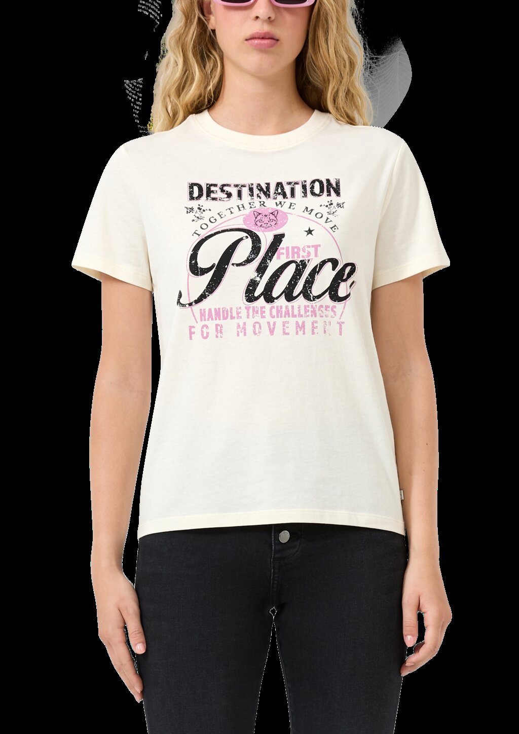 T-Shirt mit Frontprint