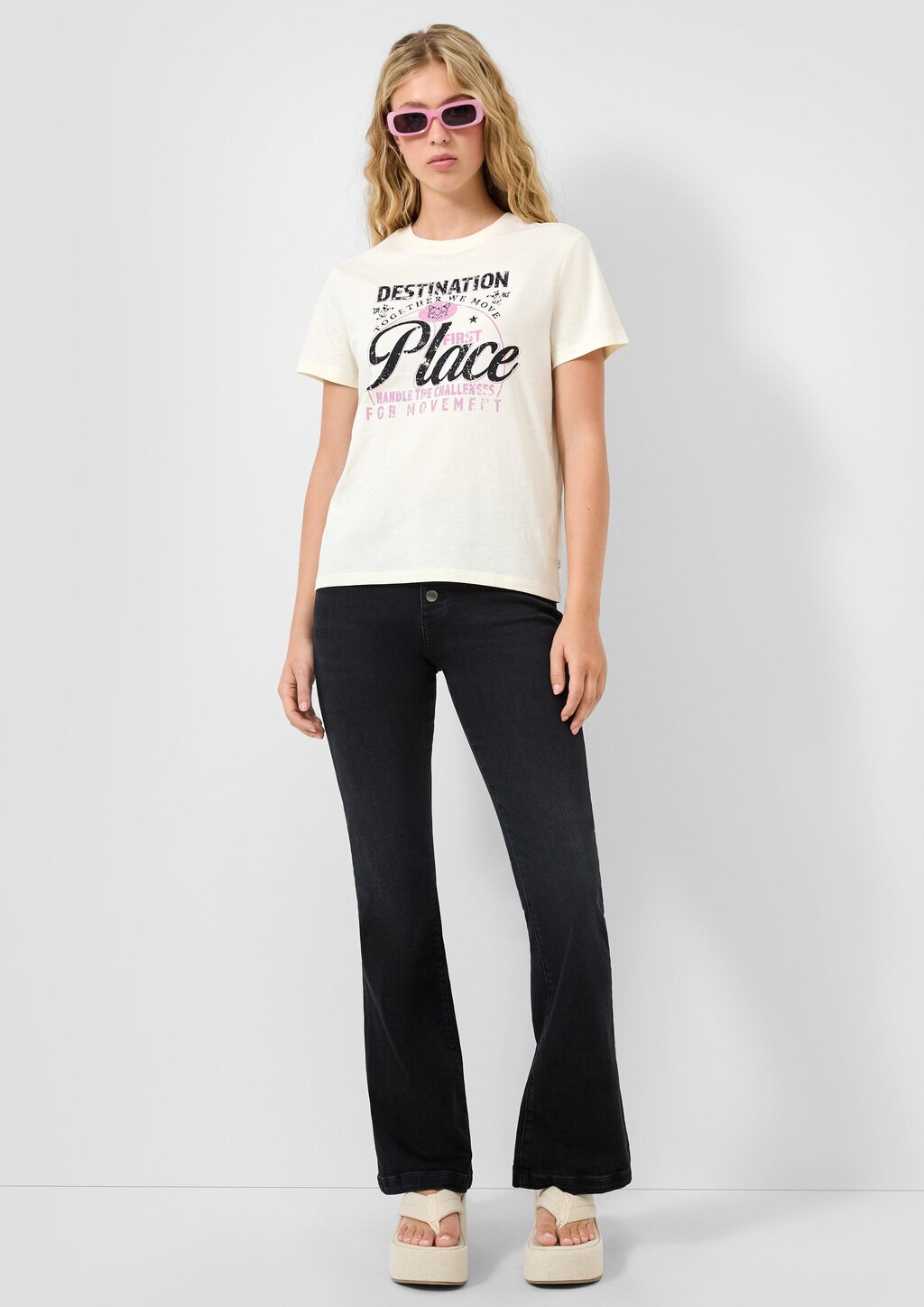 T-Shirt mit Frontprint