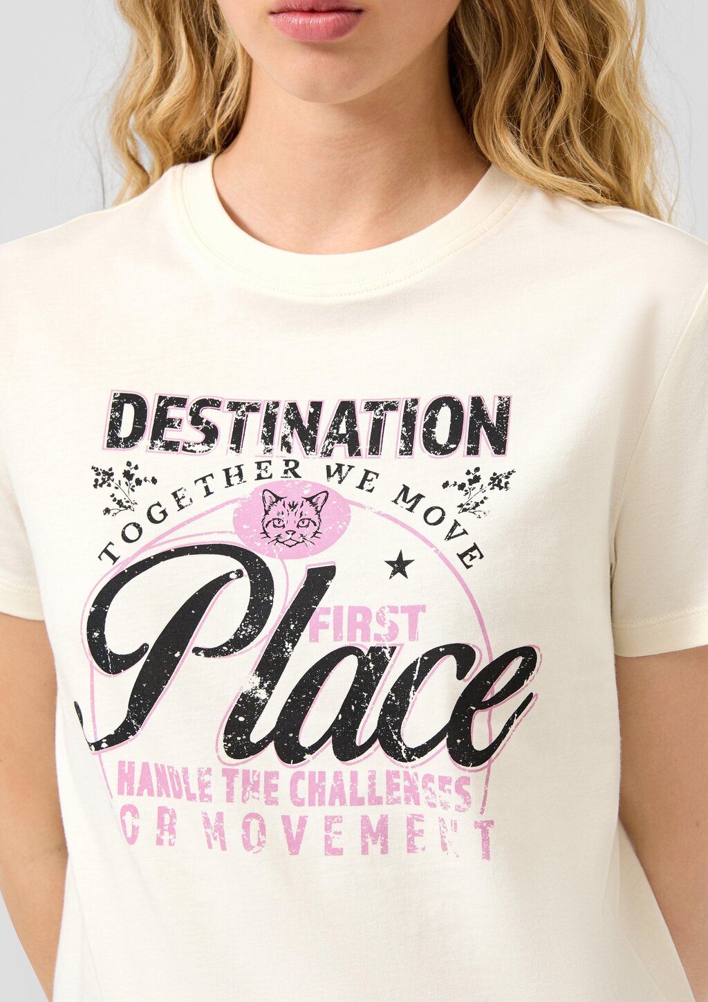 T-Shirt mit Frontprint