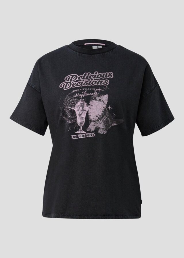 T-Shirt mit Frontprint