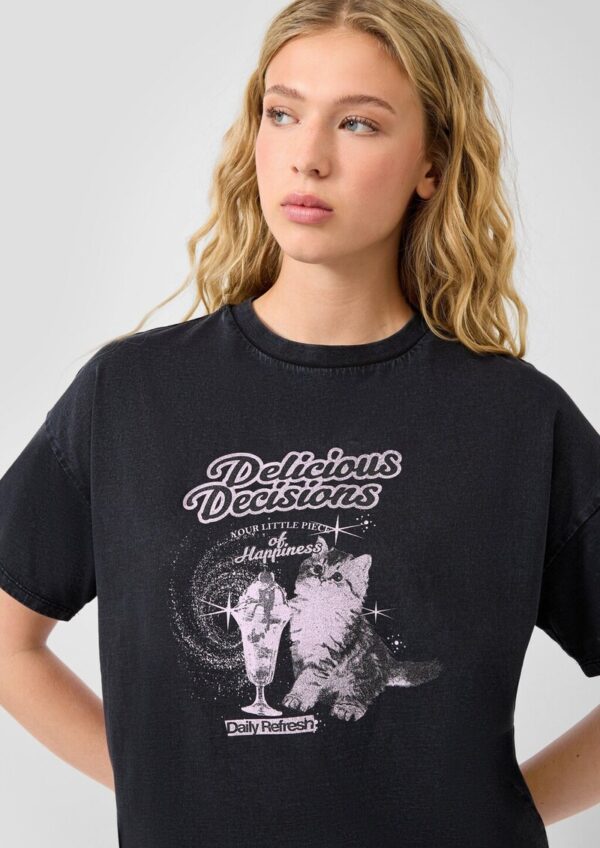 T-Shirt mit Frontprint