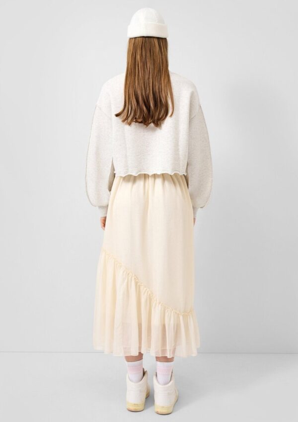 Chiffonrock mit Volant