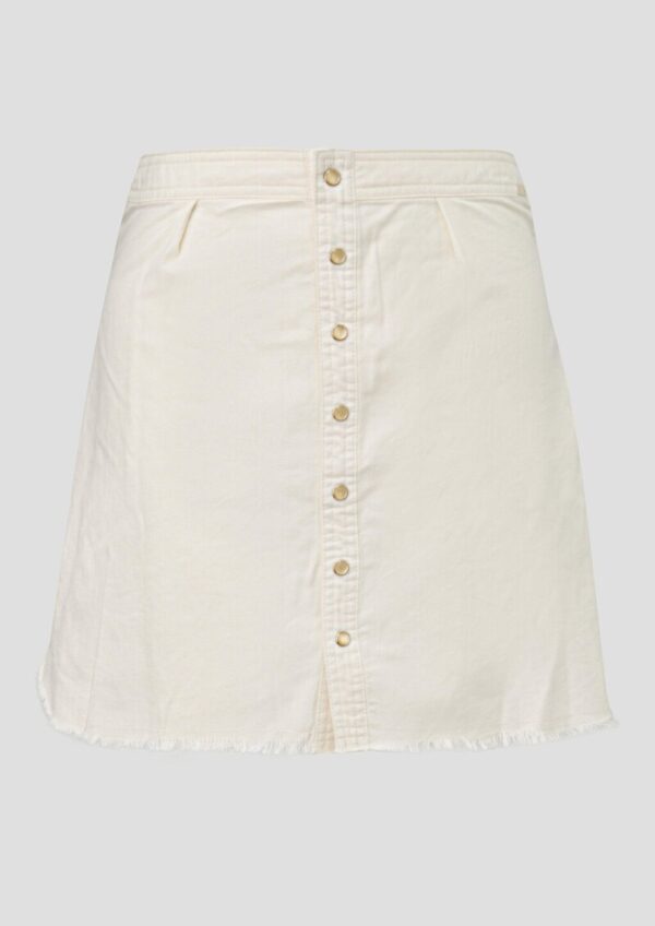 Minirock mit Knöpfen