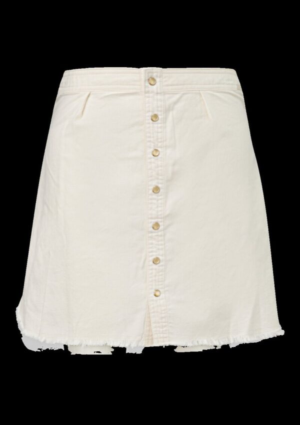 Minirock mit Knöpfen