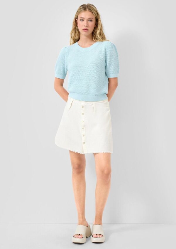 Minirock mit Knöpfen