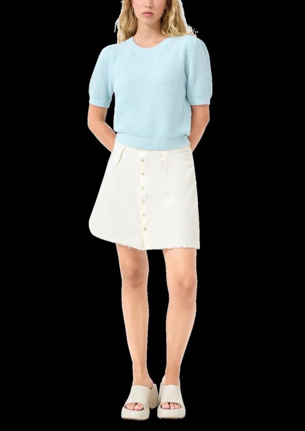 Minirock mit Knöpfen