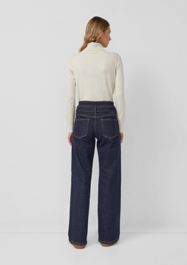 Jeans Suri / Regular Fit / High Rise / Wide Leg / Nahtdetail