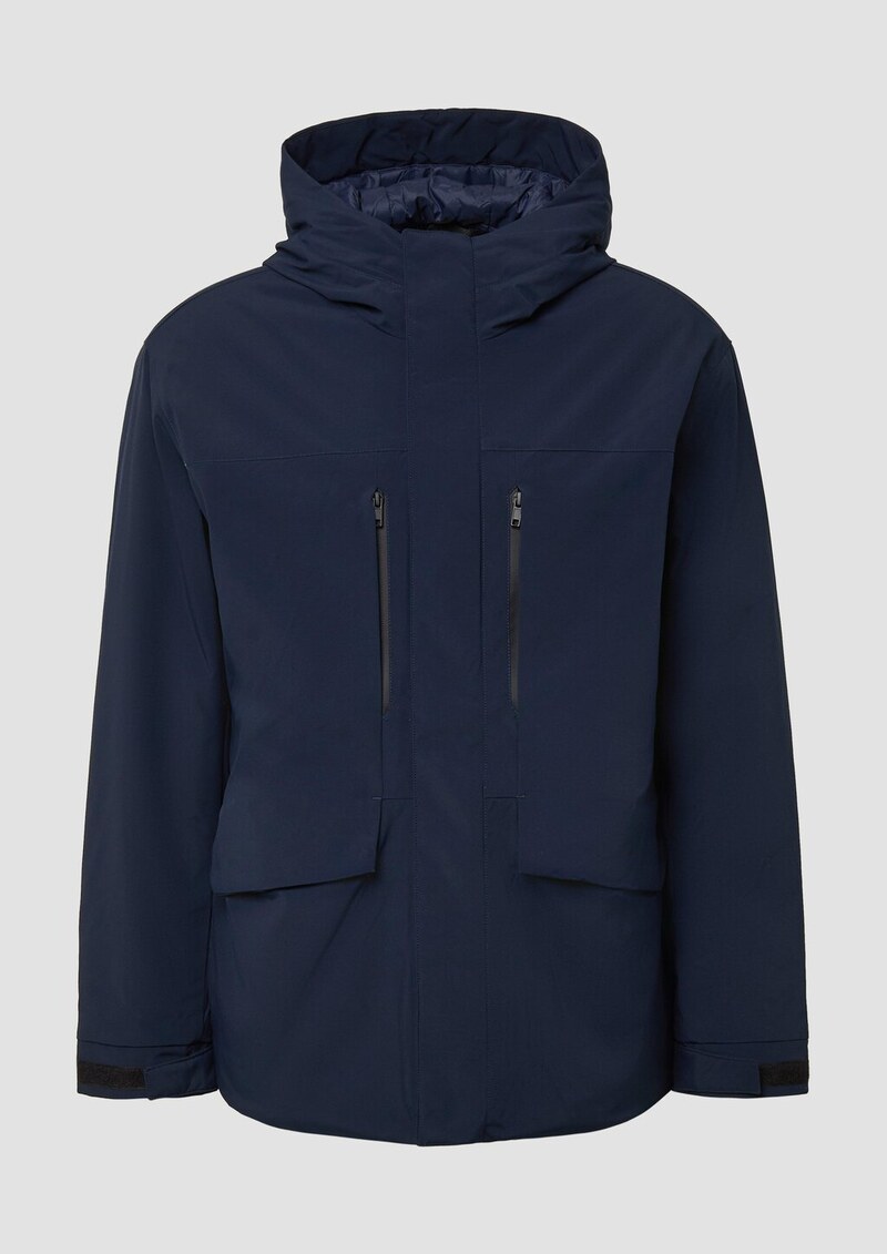 Jacke mit Kapuze und Taschen