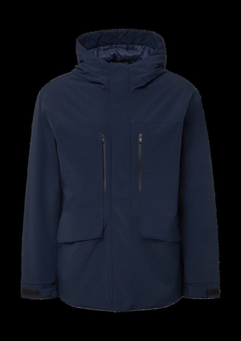 Jacke mit Kapuze und Taschen