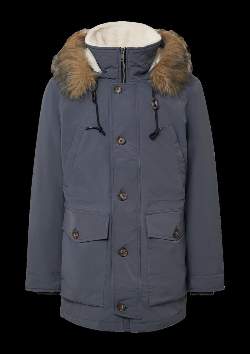 Parka mit Tunnelzug und Kapuze