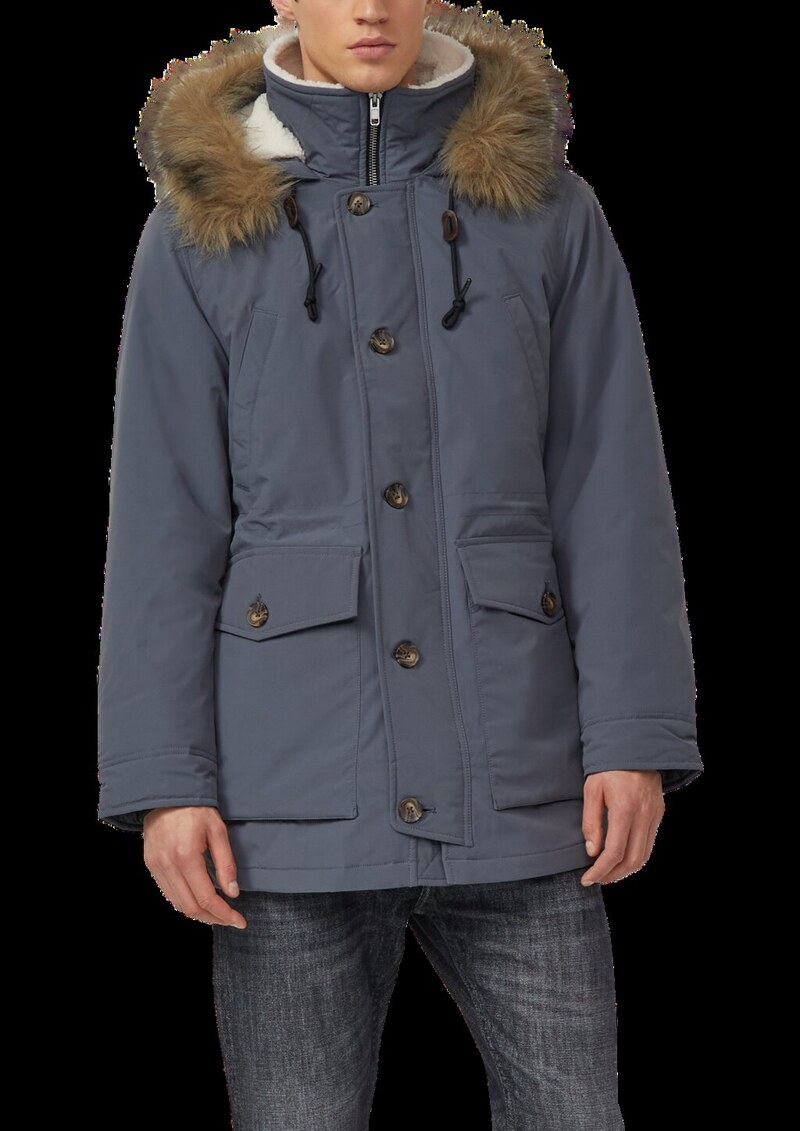 Parka mit Tunnelzug und Kapuze