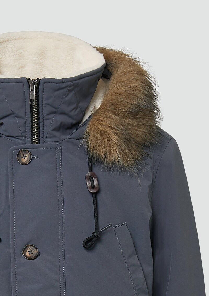 Parka mit Tunnelzug und Kapuze